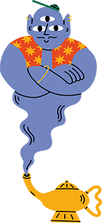 Genie Illustration