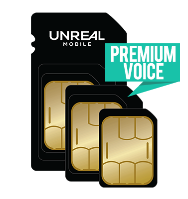 Premium Voice Triple Cut SIM card